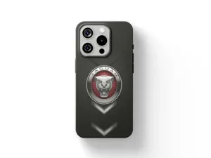 Jaguar Cover in Silicone Smartphone Alta Gamma Resistente